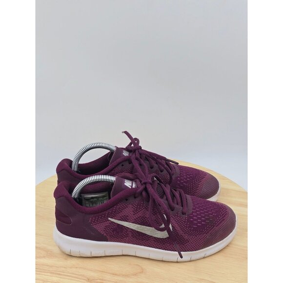Nike FREE RN 2017  Girll Big Kids Sneakers Athletic  Shoes (904258 601) Sz 4Y - Picture 1 of 10